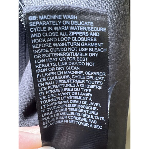 The North Face Full Zip Soft Shell Jacket Mens XL Dark Gray Ridgeline Windwall - Picture 13 of 15